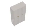 Шкаф для одежды 120.05 "Орион" (3-х дв.) (h2150) (кашемир) арт. Цб-00015279