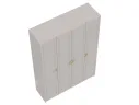 Шкаф для одежды 120.03 "Орион" (4-х дв.) (h2400) (кашемир) арт. Цб-00015275