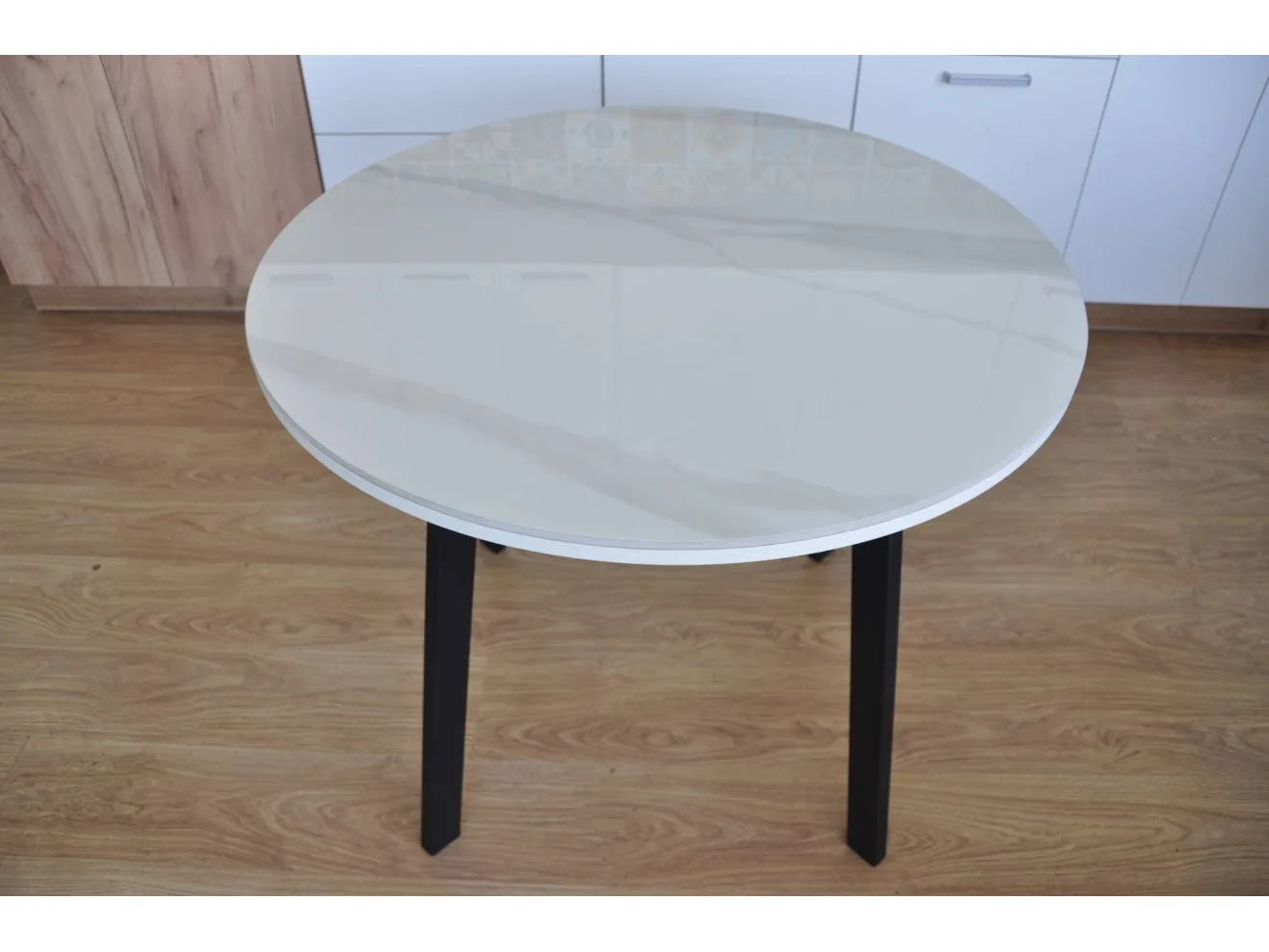 Стол обеденный Керамический круглый арт. Цб-00014974