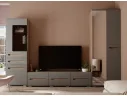 Тумба для ТВ Наоми ТБ-17, графит арт. 00-00025916