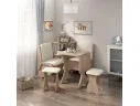 Скамья Лотос 550 дуб/крем арт. 36657