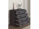 Комод с ящиками Мальта, графит арт. 00-00324375