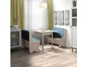 Кухонный набор Лотос ( Лотос 950 2 шт. + стол Ирис / черные опоры)  Ясень / Велюр Лагуна арт. 364461121