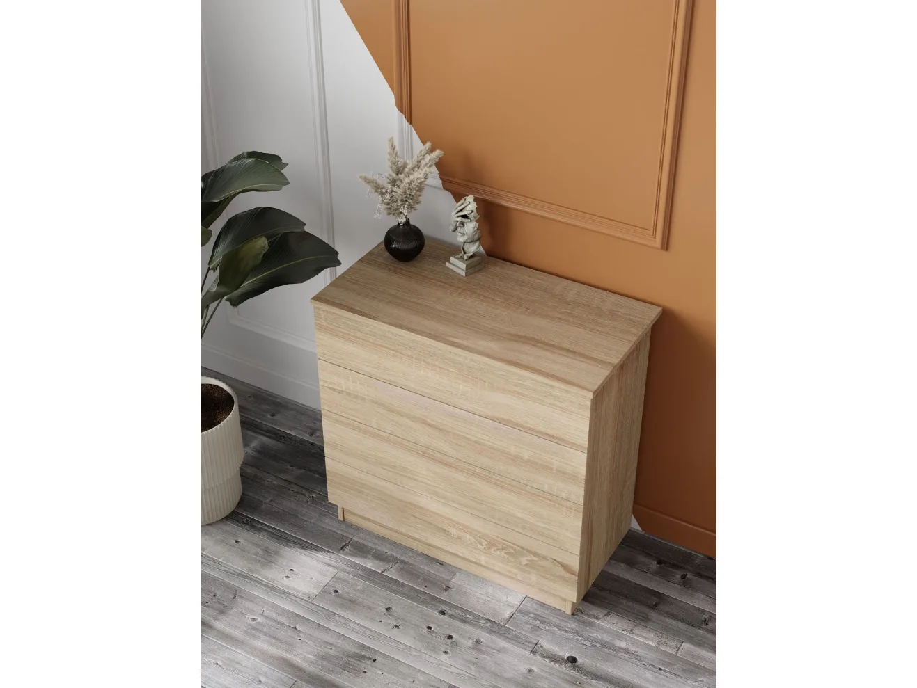 Комод с ящиками, Дуб сонома арт. 00-00324378