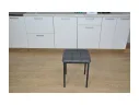 Табурет Текс кожзам Серый/каркас черный арт. Uni0223