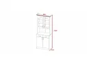 Буфет Прованс-08 Клен Бирюза арт. Н000286