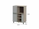 КГ Этна Пенал 10Ш1 Дуб Эндгрейн;Софт грей арт. Н5161586
