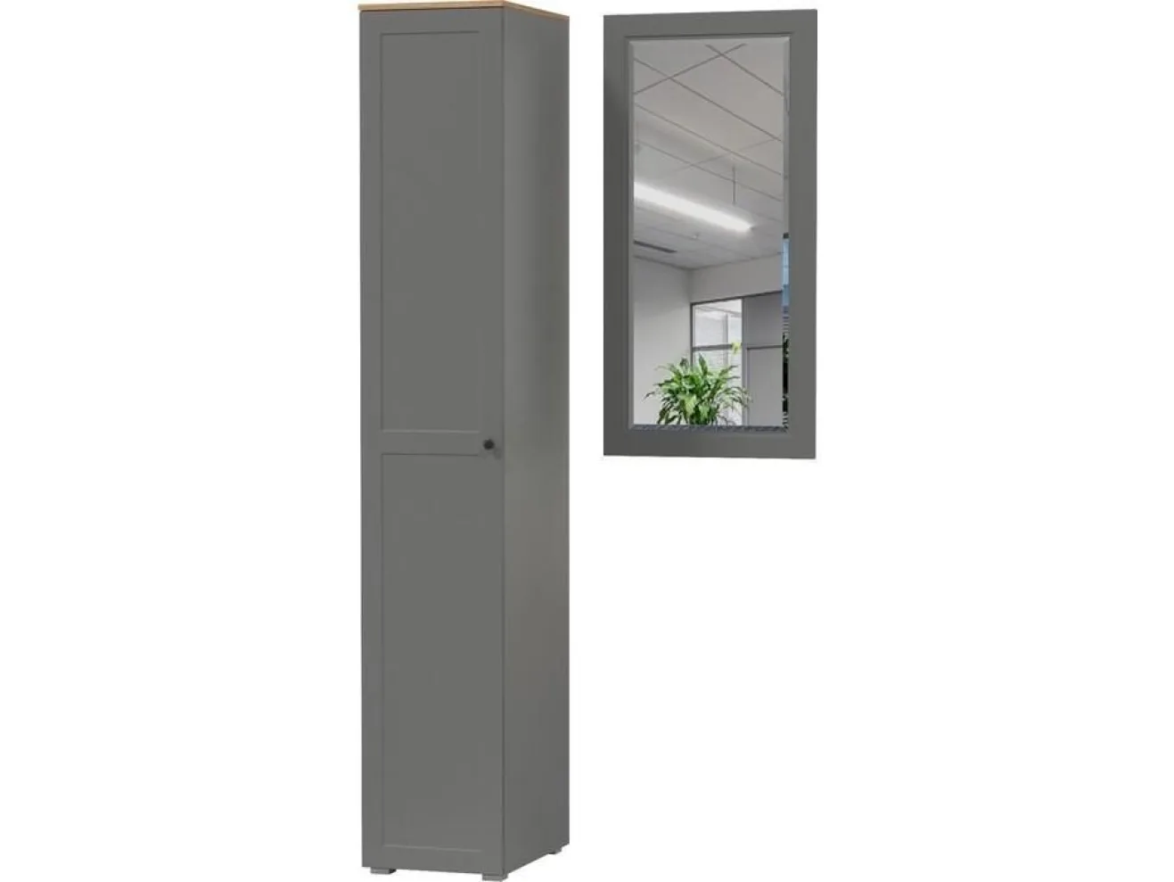 Прихожая Остин №30 Графит/дуб золотой арт. 45059/60