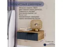 Прикроватная подвесная тумба с ящиком Лофт Вельвет арт. Dvmgs907