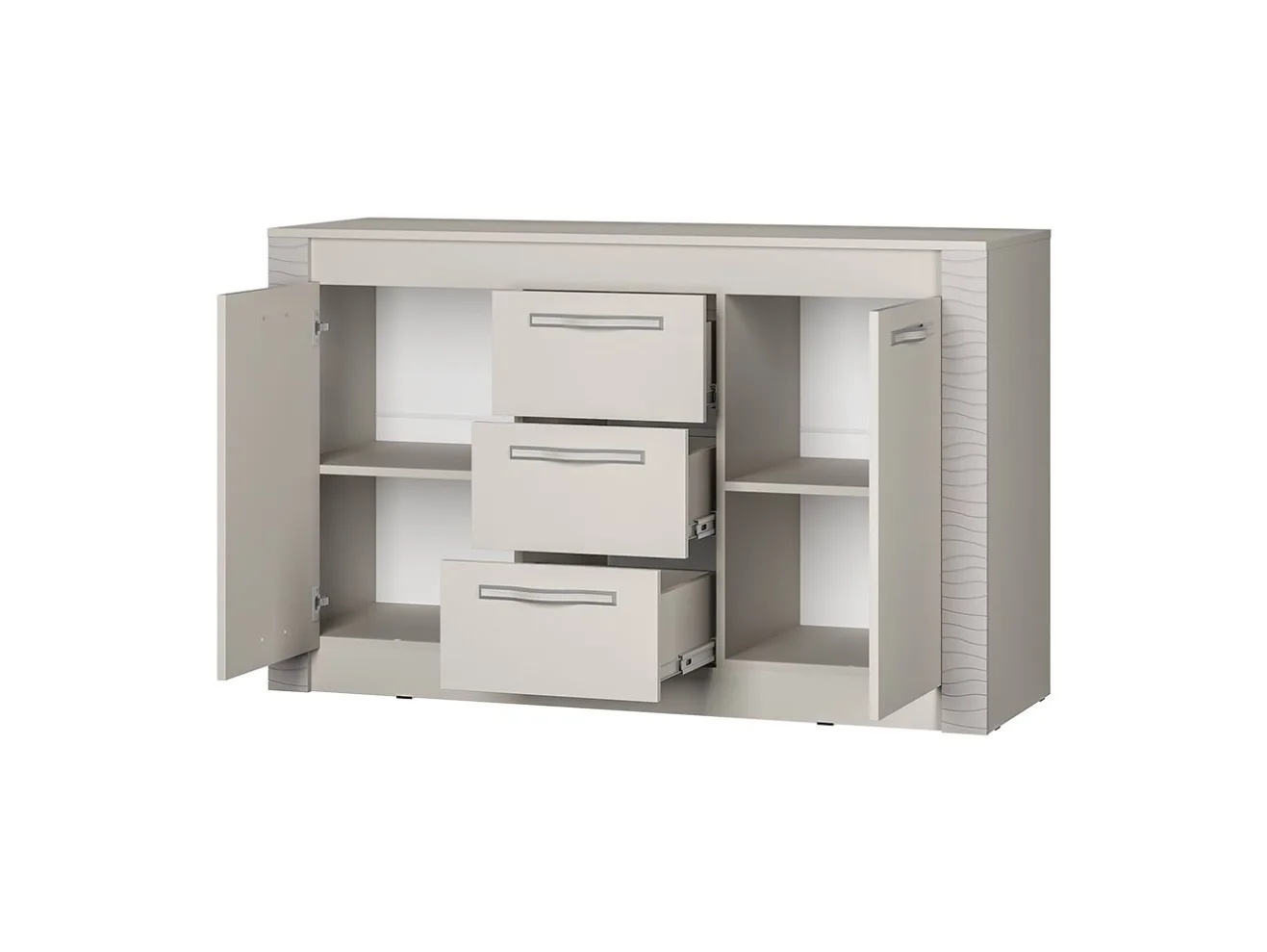 Комод Монако КМ-14 кашемир/MF03 арт. 00-00283707