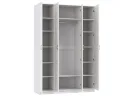 Шкаф для одежды 120.03 "Орион" (4-х дв.) (h2400) (белый) арт. Цб-00015274