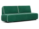 Диван прямой Уно (Лаки) велюр Бинго зеленый арт. 5913