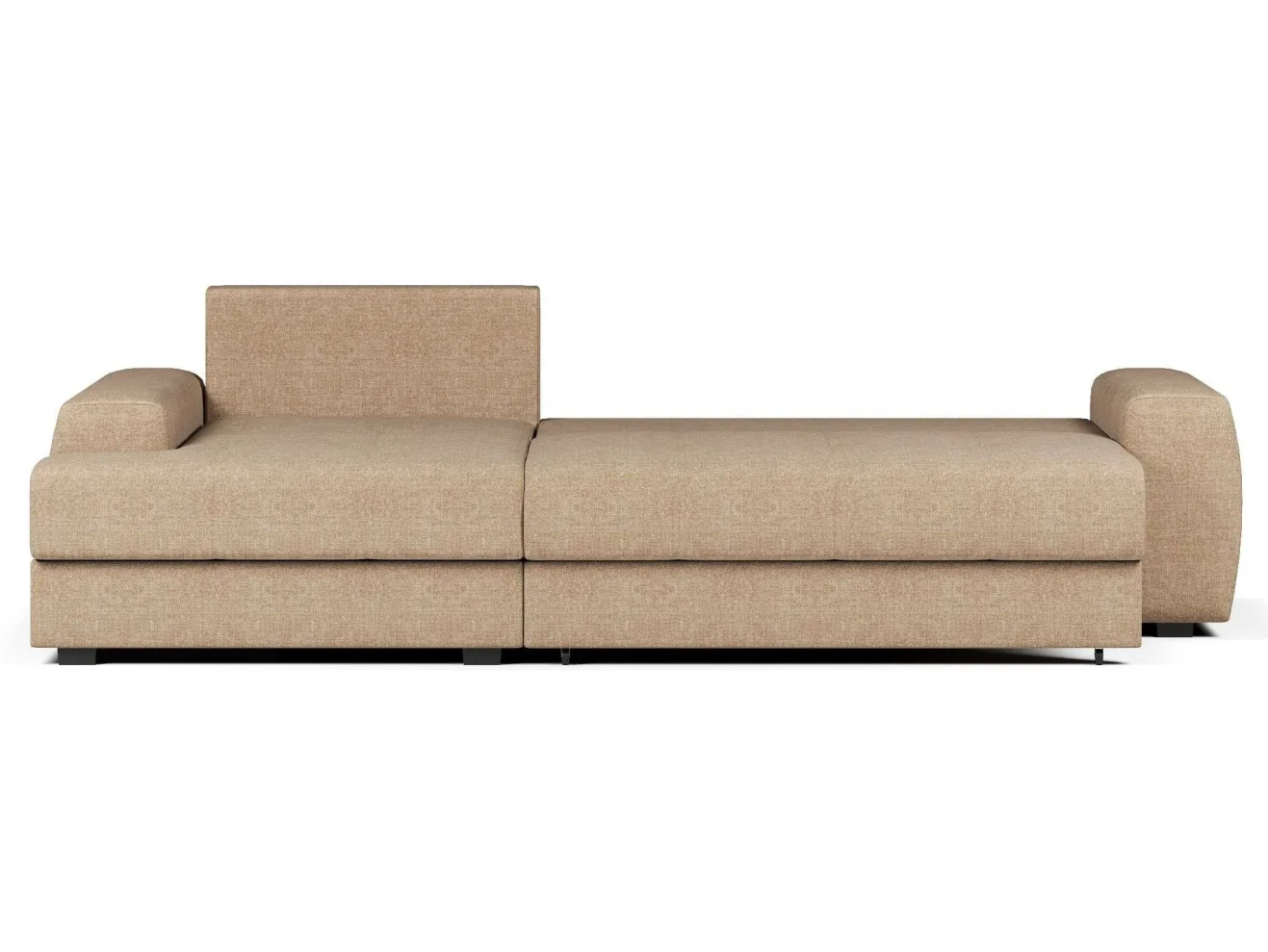 Диван угловой Сивон 1 бежевая рогожка арт. 6020
