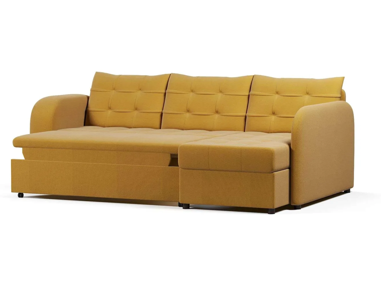 Диван угловой Беллано Желтый арт. 5081