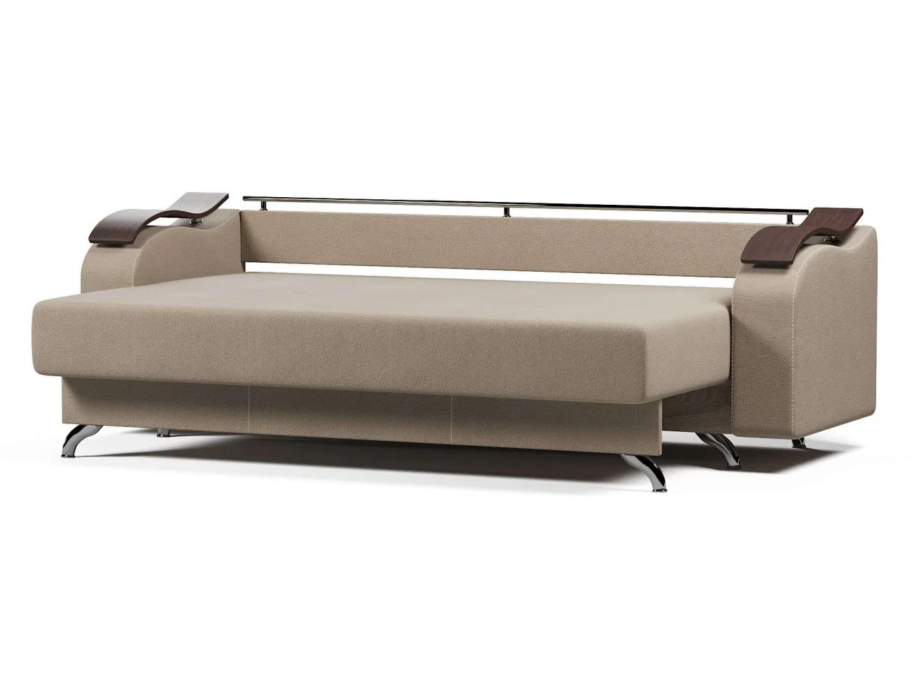 Диван прямой Волна Бежевый  арт. 5130