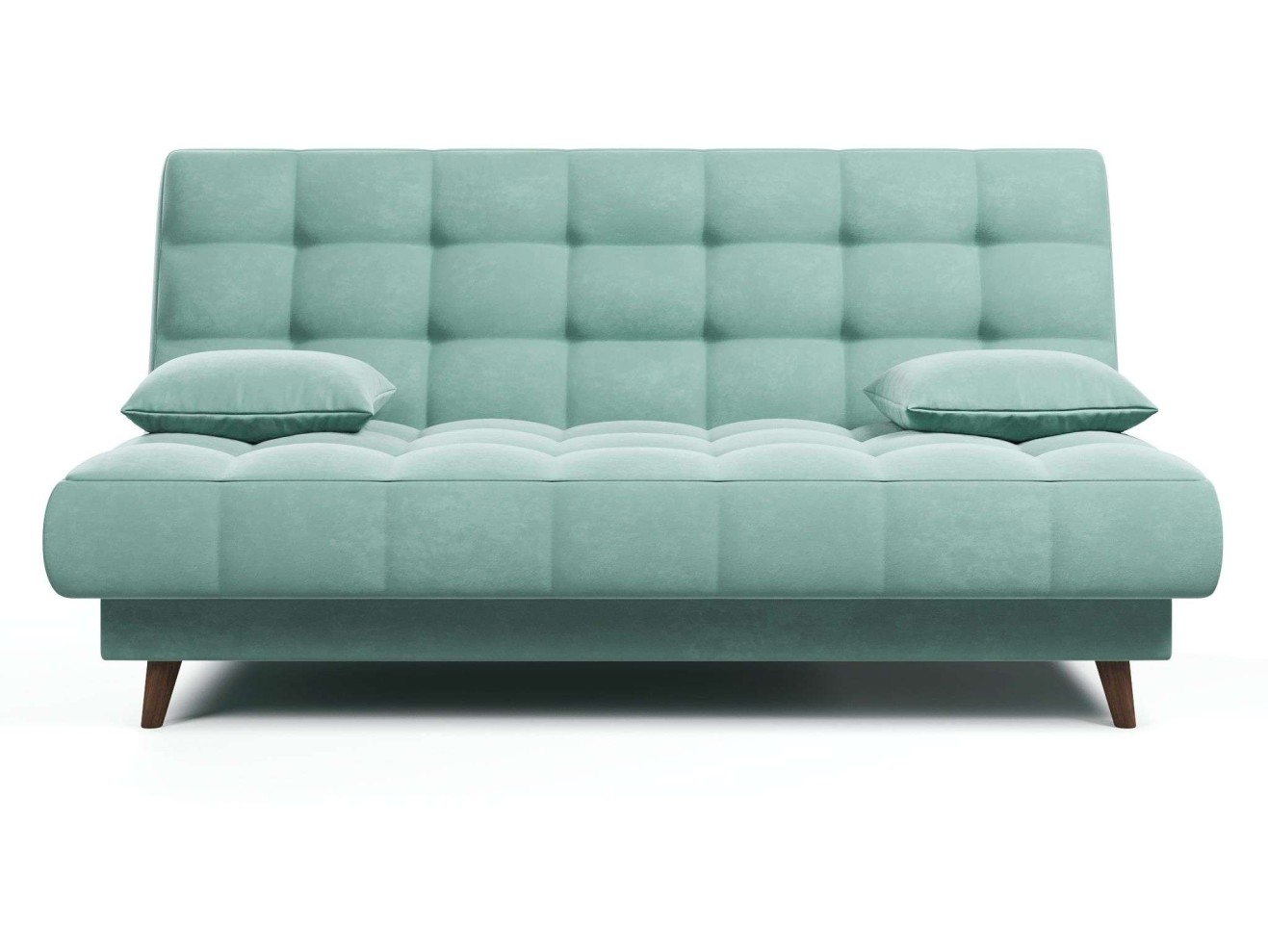 Диван прямой Марсель 3 велюр Бинго Мятный арт. 6252