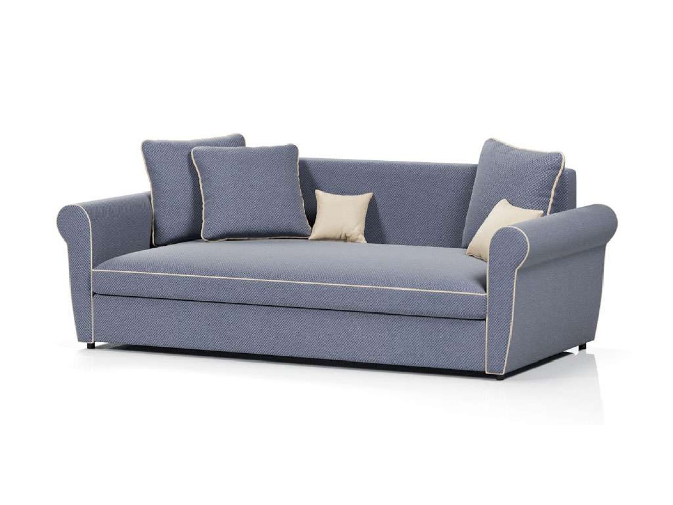 Диван прямой Гамбург Голубой  арт. 3166