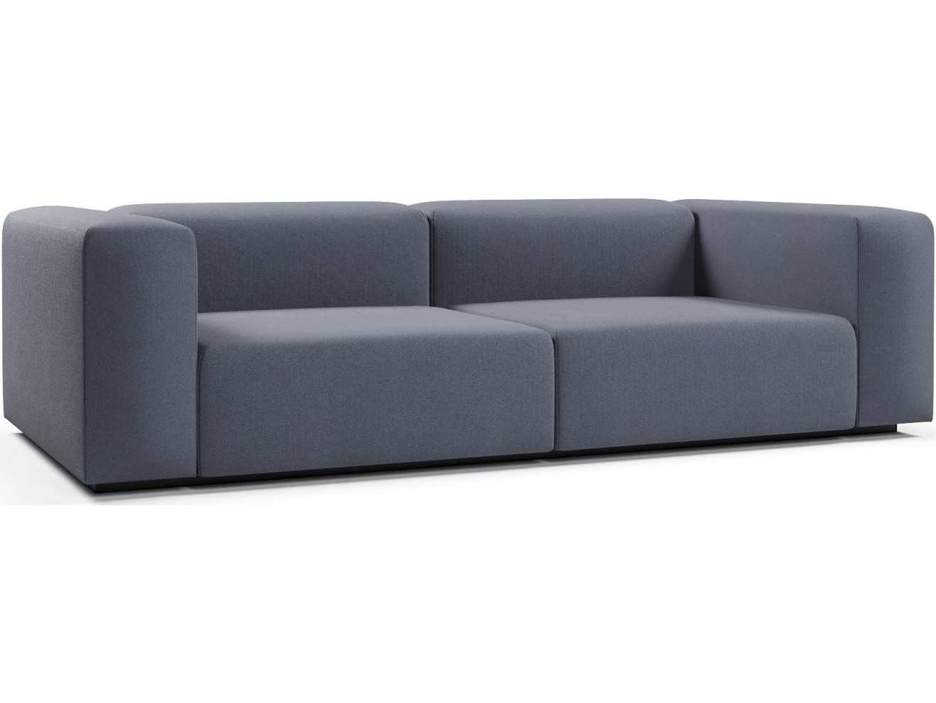 Диван нераскладной Наполи Синий арт. 5745