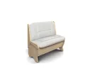 Скамья Лотос 950 дуб/милк арт. 36668