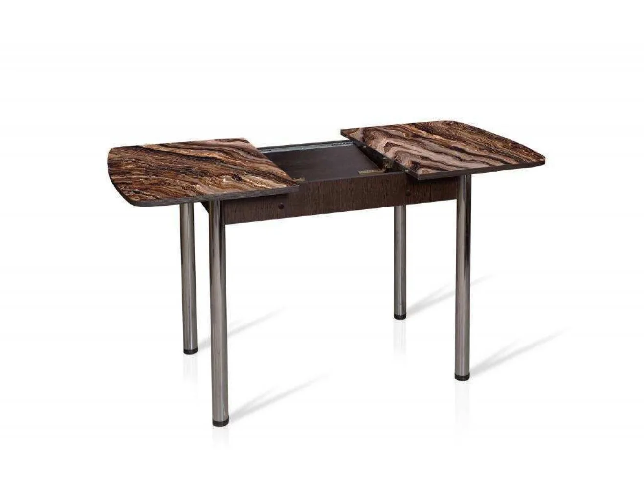 Стол Флорида СМ-6 /Серебро/Белый арт. 38580