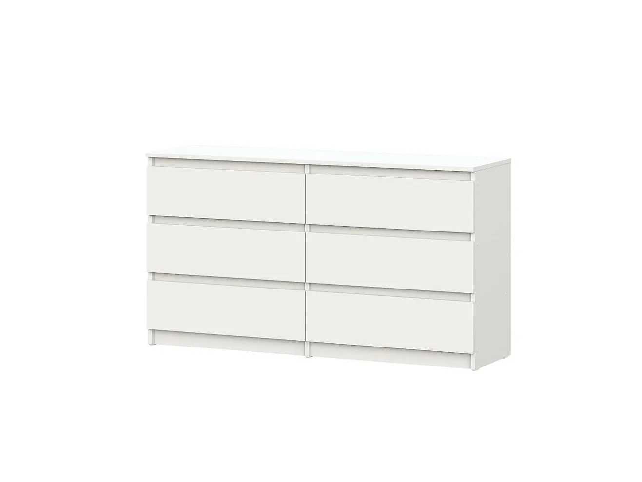 Комод с ящиками 1,38м Денвер, белый арт. 00-00285409