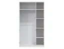Шкаф для одежды 120.05 "Орион" (3-х дв.) (h2150) (белый) арт. Цб-00015278