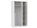 Шкаф для одежды 120.05 "Орион" (3-х дв.) (h2150) (белый) арт. Цб-00015278