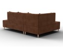 Диван угловой модульный с пуфом МД-126 угол левый арт. 137748L
