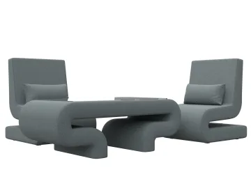 Набор Волна-3 (стол, 2 кресла)