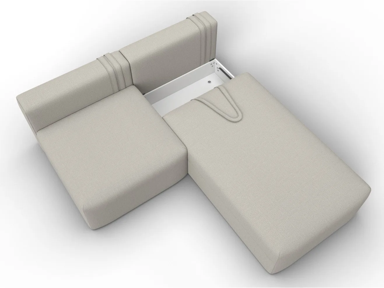 Диван угловой модульный МД-060 НПБ угол универсальный арт. 129713