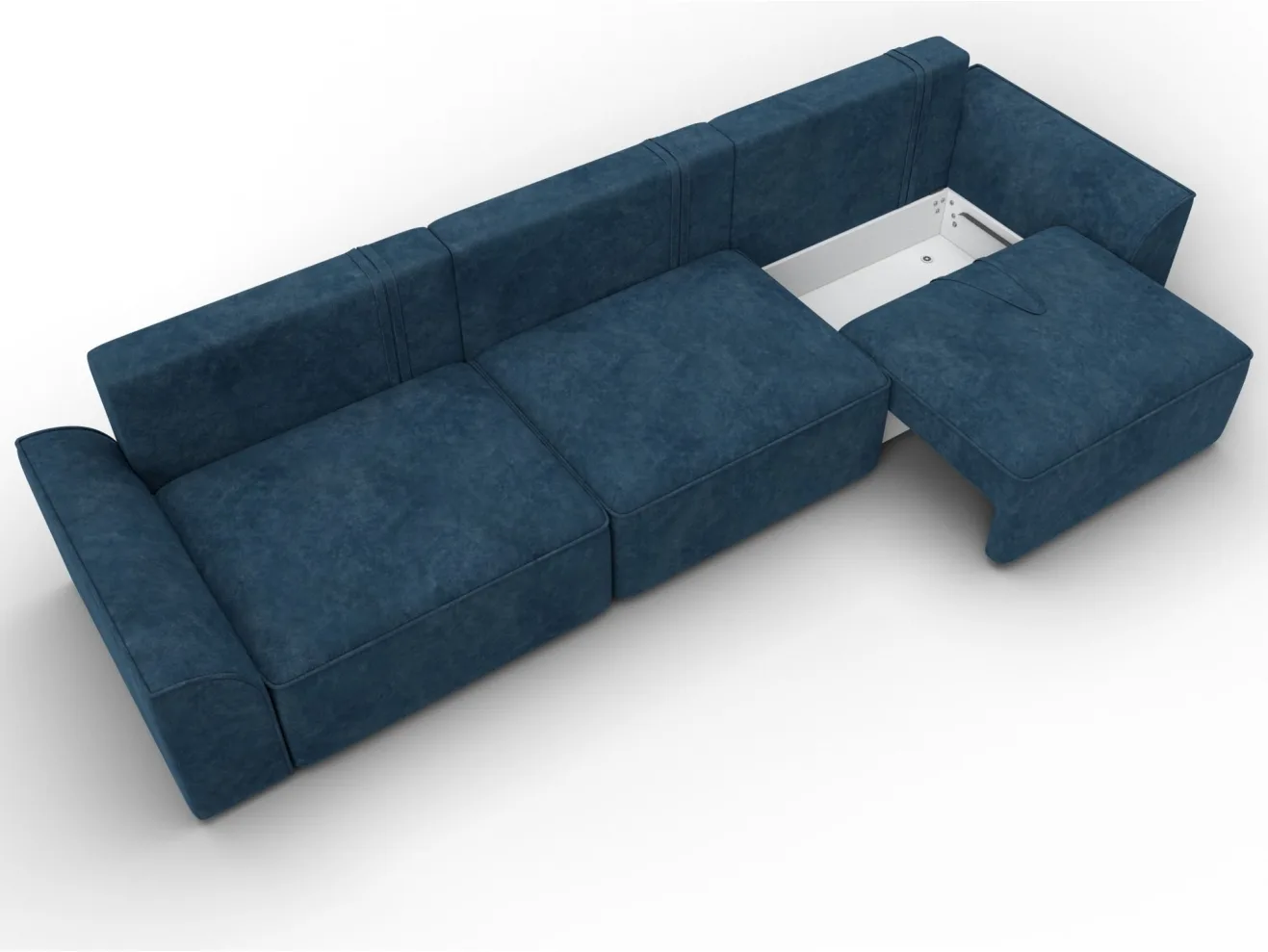 Диван прямой МД-048 НПБ Лонг арт. 128247
