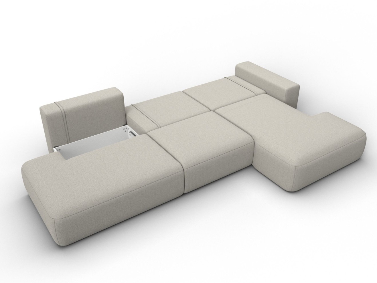 Диван угловой МД-036 НПБ Модерн Лонг правый угол арт. 125470