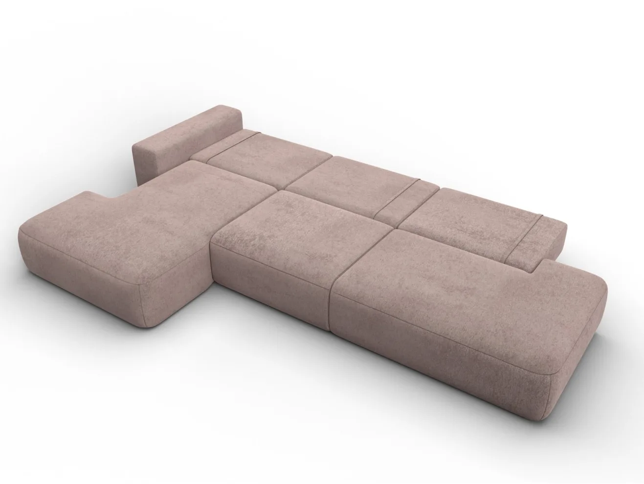 Диван угловой МД-036 НПБ Модерн Лонг левый угол арт. 127755l