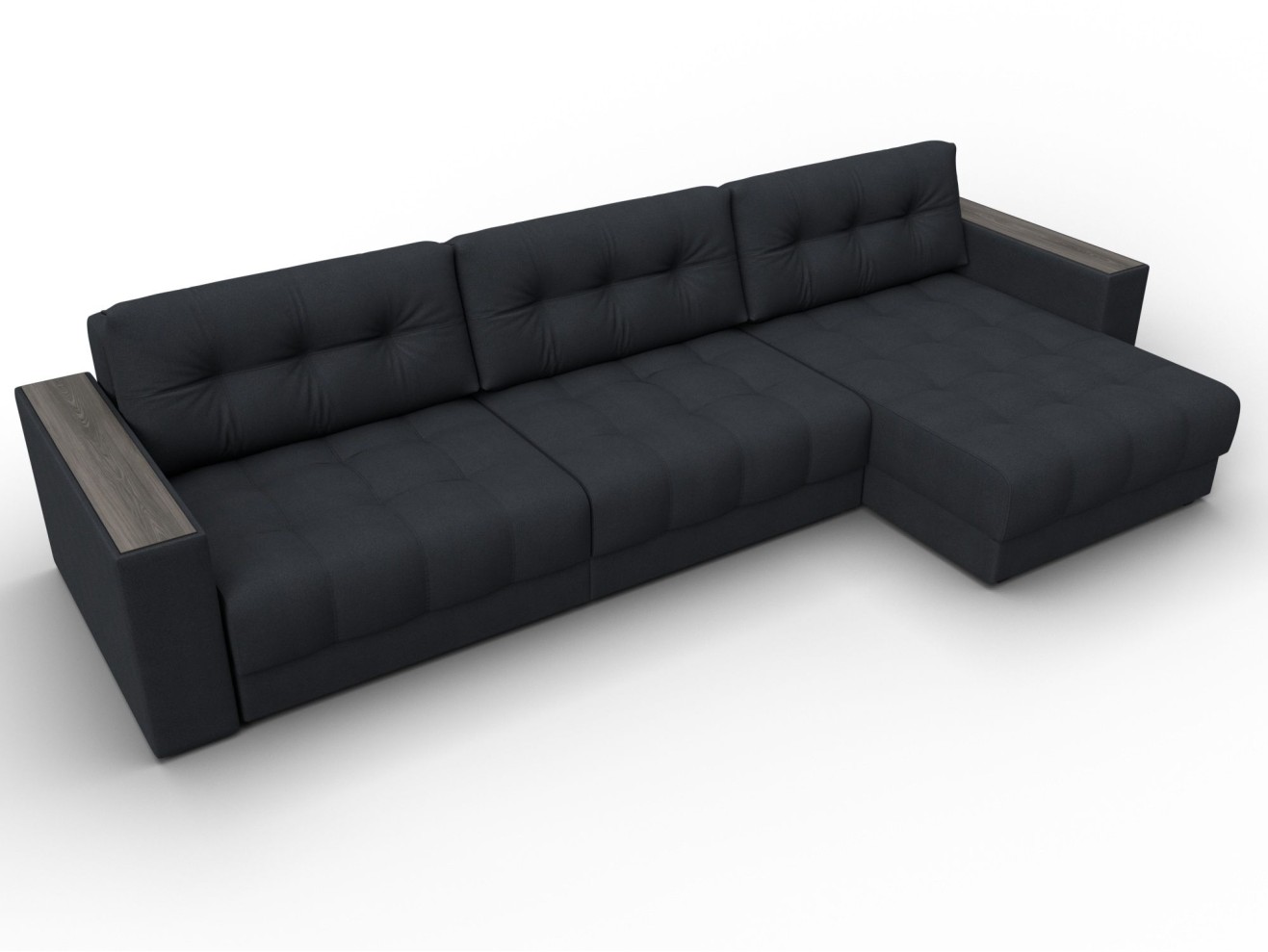 Диван угловой с декором МД-049 НПБ Лонг арт. 128510