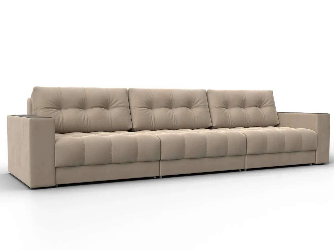 Диван прямой с декором МД-049 НПБ Лонг арт. 128421