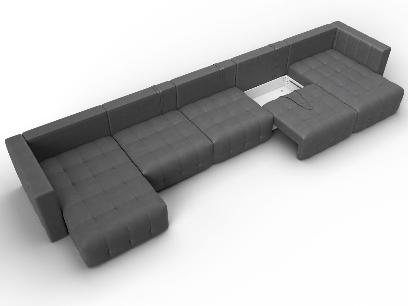 Диван П-образный МД-052 НПБ МегаЛонг арт. 128882