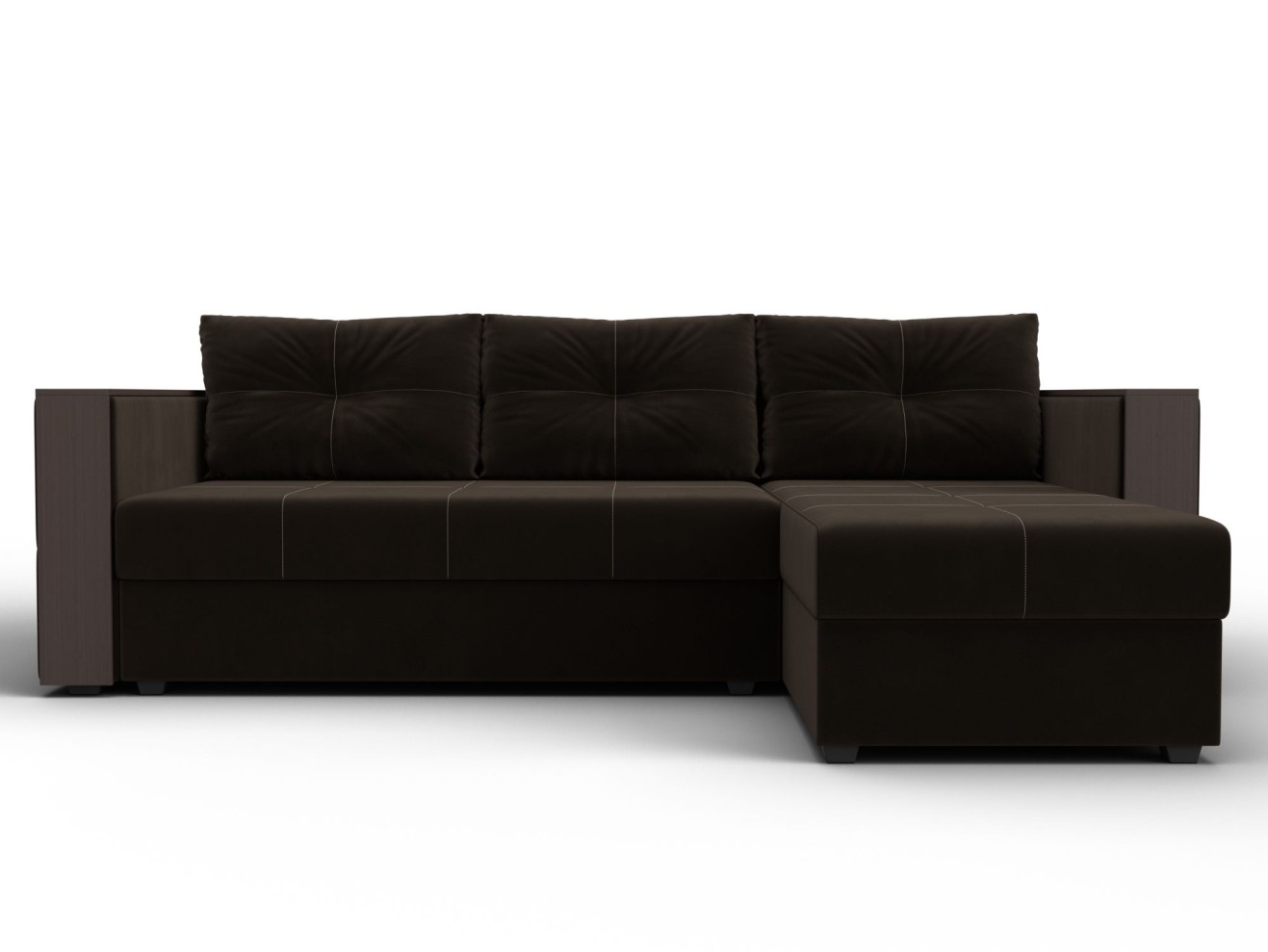 Диван угловой Валенсия Лайт правый угол арт. 117757