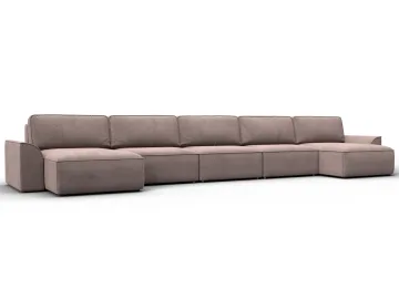 Диван П-образный МД-048 НПБ МегаЛонг