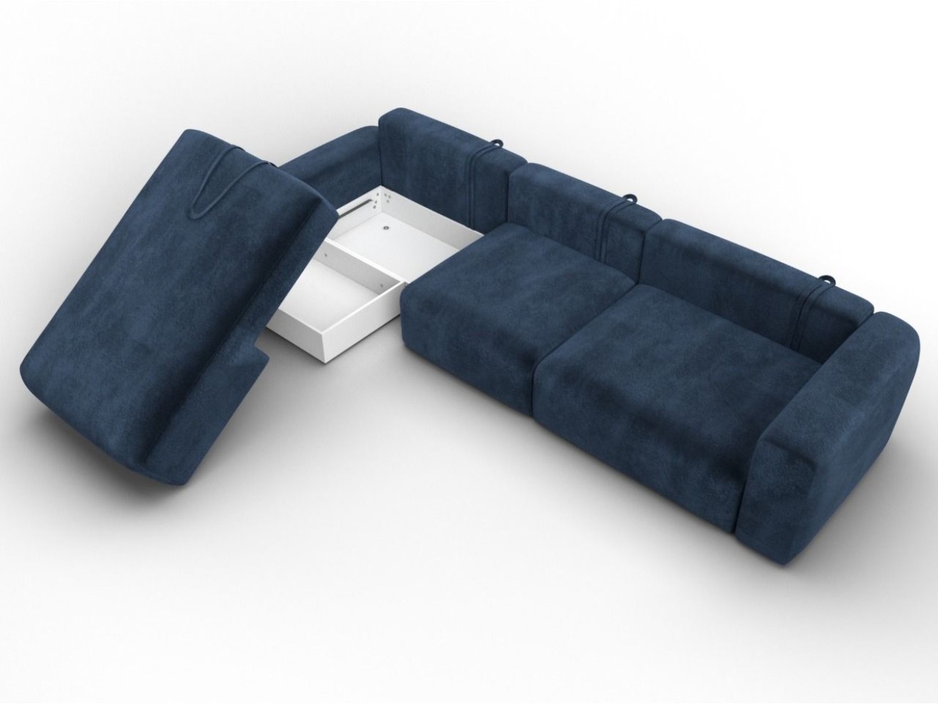 Диван угловой МД-066 НПБ Лонг угол левый арт. 131227L
