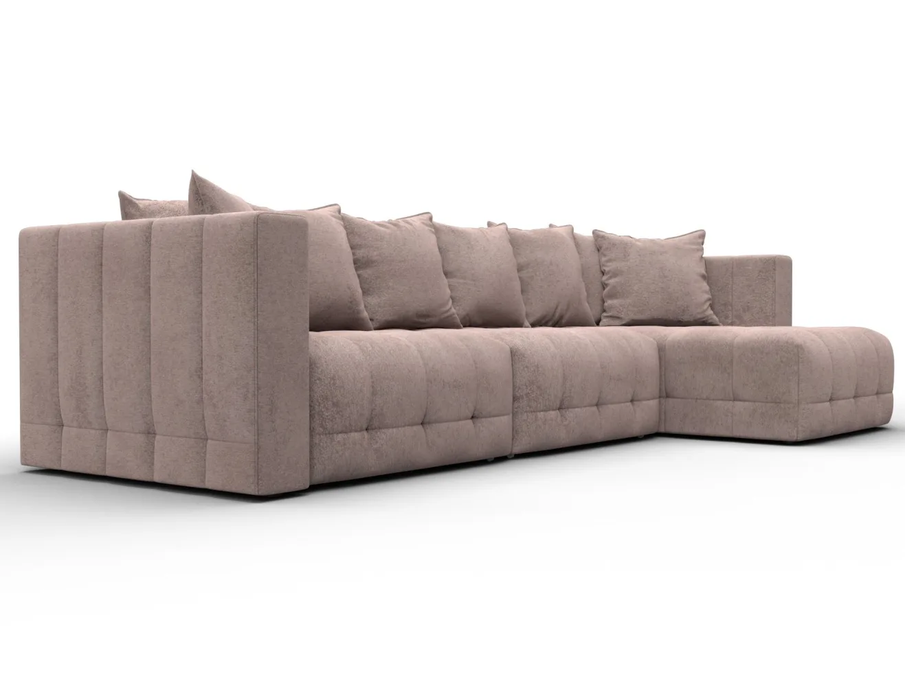 Диван угловой МД-052 НПБ Лонг угол универсальный арт. 128819