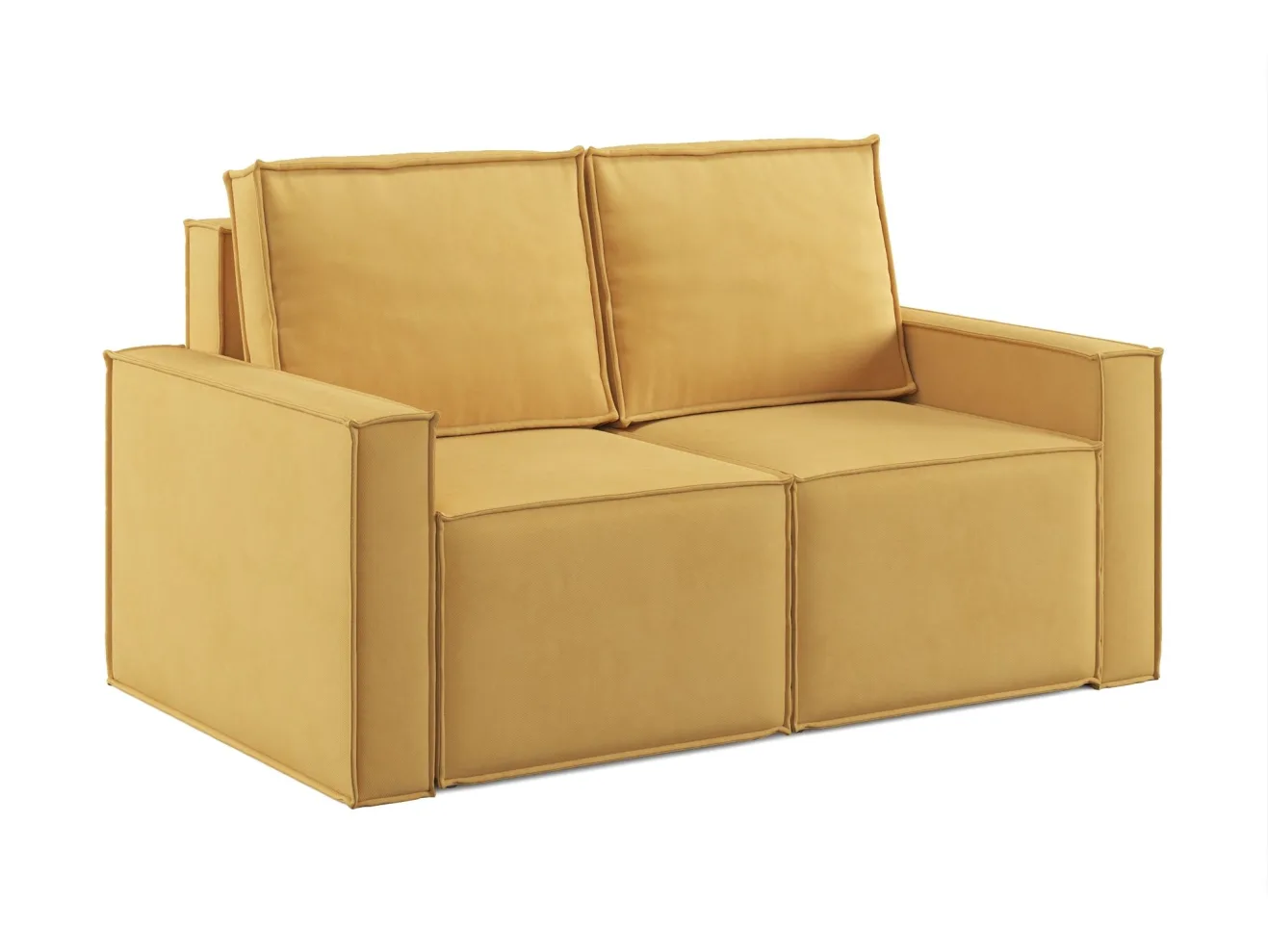 Диван-кровать Лофт мини 2 модуля, Max Yellow (Макс Йеллоу) 27 арт. 9740