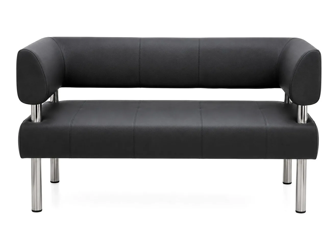 Диван Бизнес М-44 2-х местный с подлокотниками, орегон 16 арт. 2904
