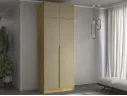 Шкаф двухстворчатый Марвел-2А компоновка 5, дуб вотан/Мокко арт. 339053
