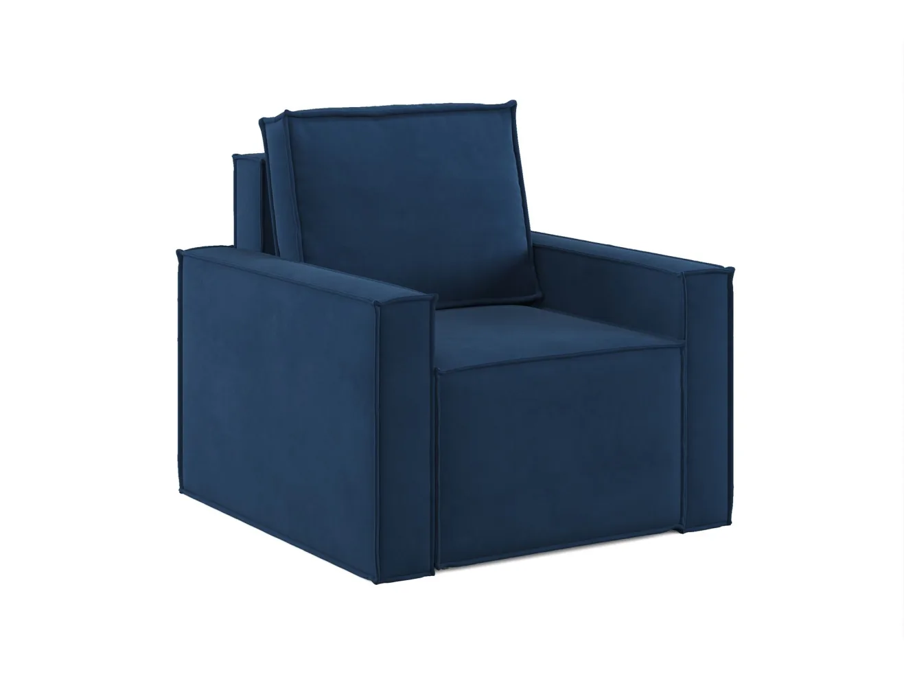 Кресло-кровать Лофт мини, Zara-Indigo 26 (Зара Индиго) арт. 9734