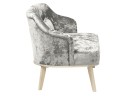Диван Комфорт-5 plush silver (плаш сильвер)/бесцветный лак