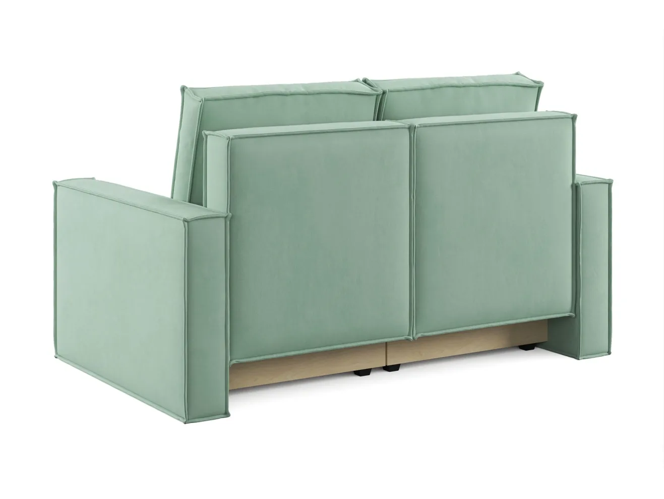 Диван-кровать Лофт мини 2 модуля, Zara (Зара)-Mint (Минт) 14 арт. 9744