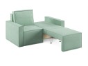 Диван-кровать Лофт мини 2 модуля, Zara (Зара)-Mint (Минт) 14