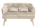 Диван Комфорт-5 plush cream (плаш крем)/бесцветный лак
