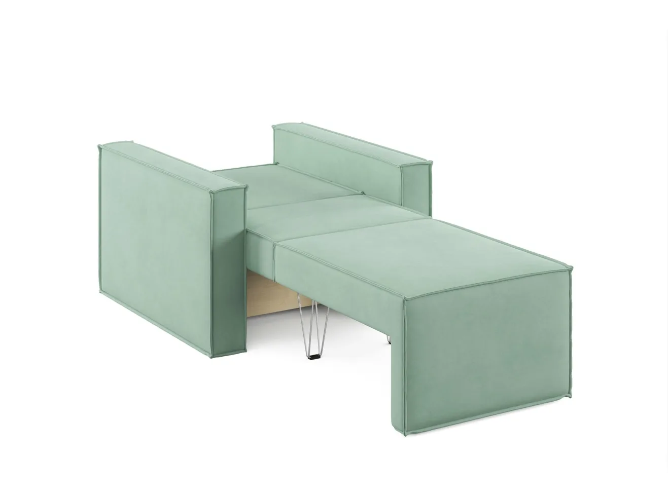 Кресло-кровать Лофт мини, Zara-Mint 14 (Зара Минт) арт. 9736