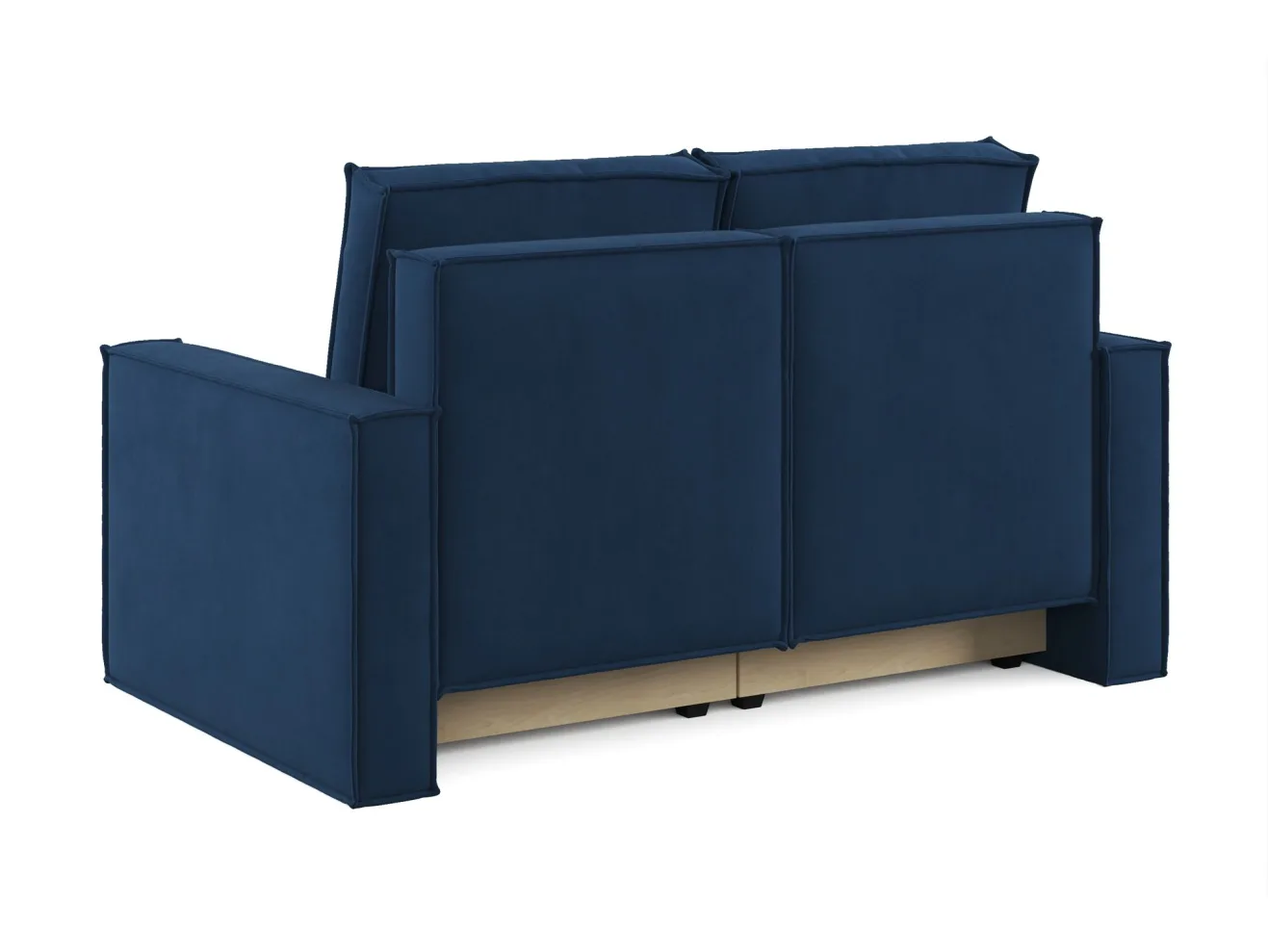 Диван-кровать Лофт мини 2 модуля, Zara (Зара)-Indigo (Индиго) 26 арт. 9742